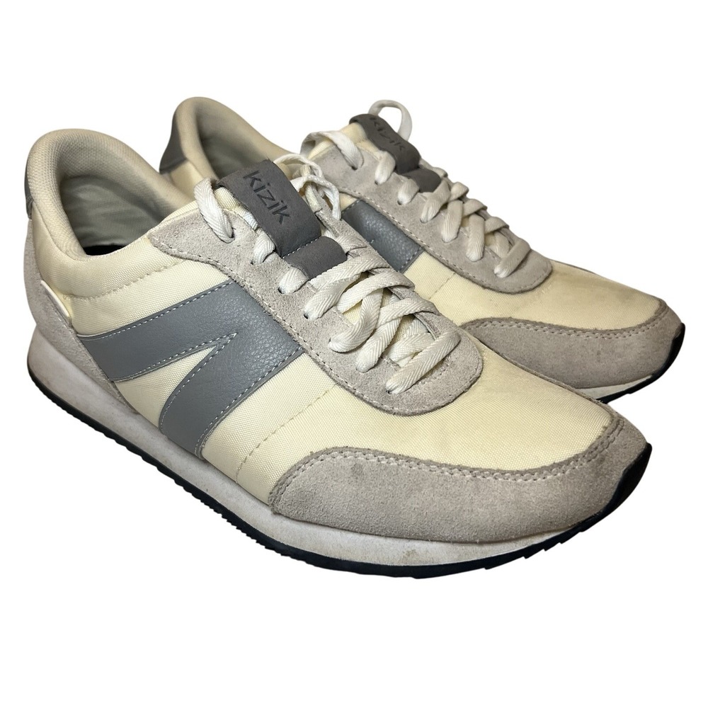 KIZIK Milan Men's SZ 10 Sneakers SHOES WOMAN SZ 11.5 Hands Free Slip On Lace Up